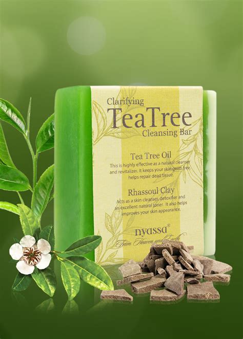 Get Clarifying Tea Tree Cleansing Bar Handmade Soap Gm At