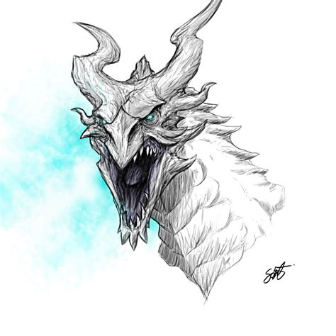 Skyrim Dragon By Therisingsoul On Deviantart