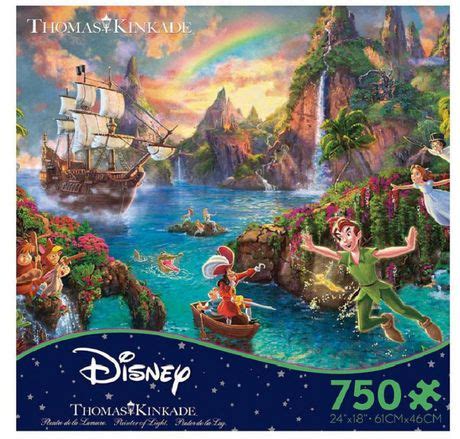 James and the giant peach. Ceaco - Thomas Kinkade - Disney Collection: Peter Pan ...