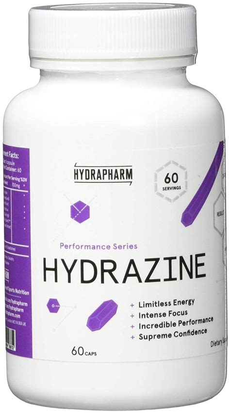Hydrapharm Hydrazine 60 Capsules Uk Health And Personal Care