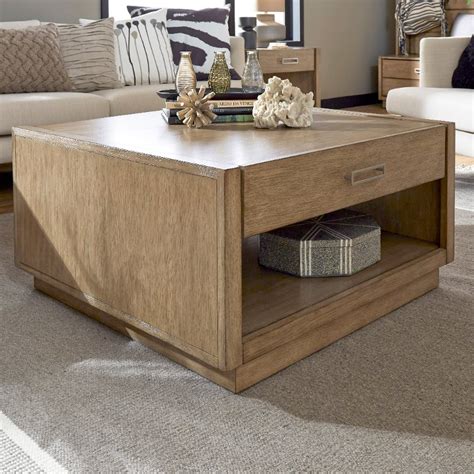 Rustic Oak Coffee Table Big Sur Rc Willey Furniture Store