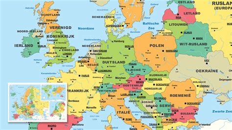 Карта Europe