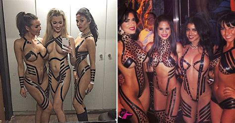 Models Wear Nothing But Duct Tape To Music Festival In