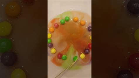 Most Satisfying Ever Melting Skittles Time Lapse Youtube