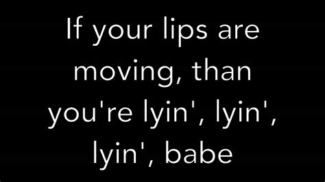 Meghan Trainor Lips Are Movin Lyrics Youtube