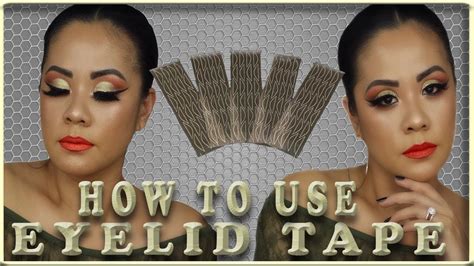 Jen is using eyeliner in a subtle way to accentuates and highlight her eyes. How To Use Eyelid Tape On Top Of Your Eyeshadow | Hooded eyelids, Makeup yourself, Eyelid tape