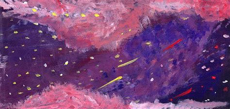 Cosmic Clouds Painting By Ther Eisnoi