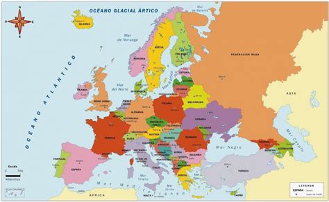 Mapa Politico Mudo De Europa Para Imprimir En A Actualizado