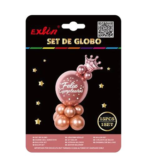 Set De Globos Importadora Exlin