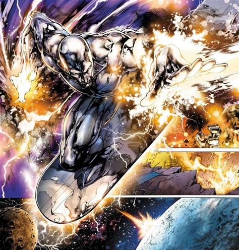 Battle Contest 28 Silver Surfer Vs Thanos Artist Show Off Comic Vine