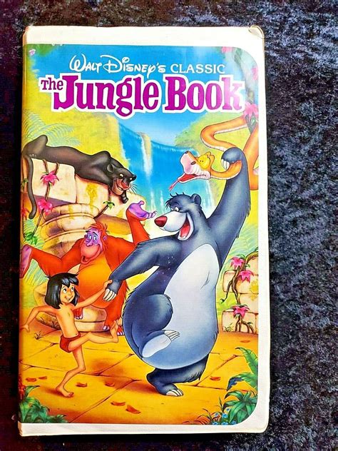 Walt Disneys Classic The Jungle Book Vhs Black Diamond Issue My Xxx