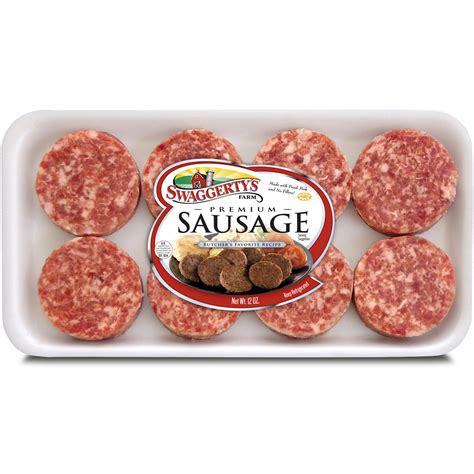 Swaggerty S Farm Premium Mild Breakfast Sausage Patties Oz