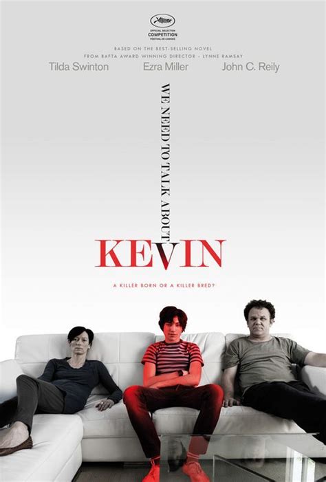 The Movie Poster For Kevnn With Three People Sitting On A Couch In