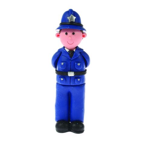 View detail fun lady dressed for a night on the town Claydough Policeman | Squires Kitchen Shop - Cake ...