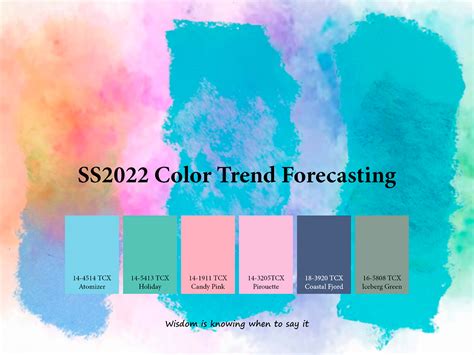 Springsummer 2022 Trend Forecasting On Pantone Canvas Gallery
