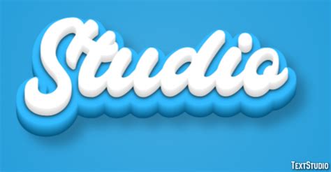 Studio Text Effect And Logo Design Word