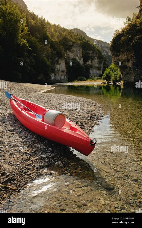 Exploring The Gorges Du Tarn By Canoe A Canyon Formed By The River