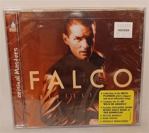 falco greatest hits austria 1999 cd compact disc buddha records brand new 744659965326 ebay