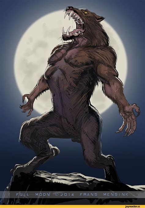 Full Moon Frans Mensink Werewolf Art Vampires And Werewolves Werewolf