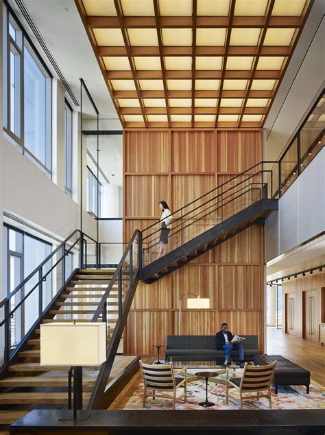 Stoel Rives Headquarters Portland Office Snapshots Staircase