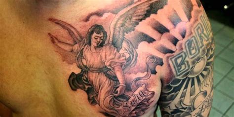 101 Best Angel Tattoos For Men Cool Design Ideas 2021 Guide