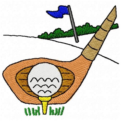 Golf Club Embroidery Designs Machine Embroidery Designs