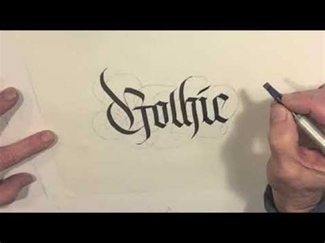 We did not find results for: Gothic Lettering Calligraphy Tutorial | Kevin Horvath ...