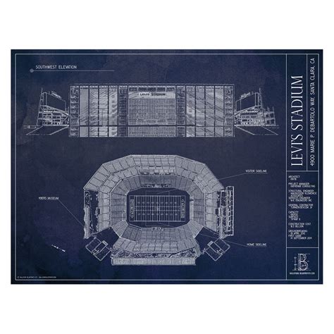 Levis Stadium Ballpark Blueprints Touch Of Modern