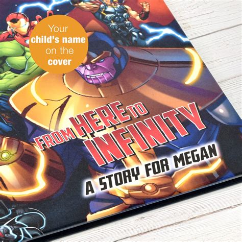 Personalized Marvel Storybook For Children Avengers Beginnings From H