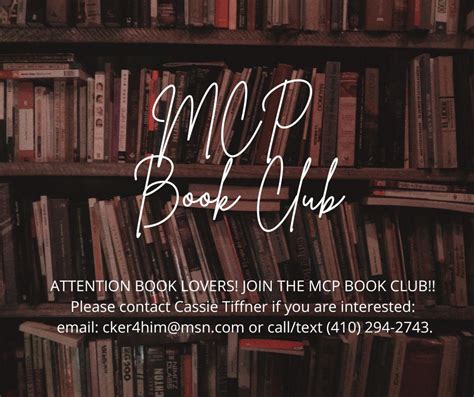 Mcp Book Club