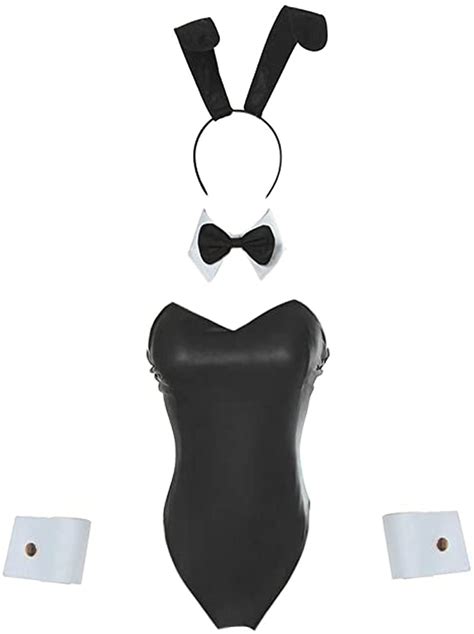 Buy Womens Bunny Costume Mai Sakurajima Bunny Suit Bunny Ears Bodysuit