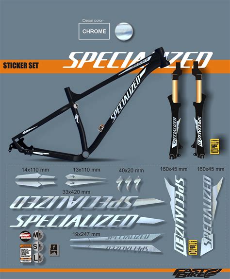 Specialized Decal Stickers On Bikespecialized Decals Etsy