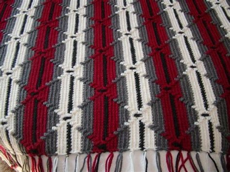 Crochet Navajo Diamond Pattern Inspiration Only Crochet Afghan