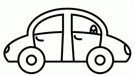 Fun crafts for kids on this page are coloring pages. Kindergarten Coloring Pages Easy Cars - Coloring Home