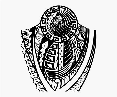 Full Sleeve Tribal Tattoos Circle Polynesian Tattoo Design Hd Png