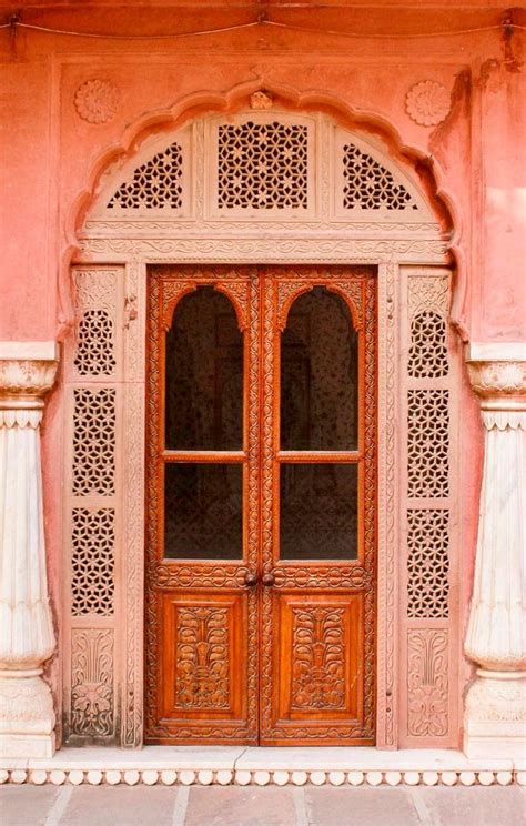 Bikaner Rajasthan India Aldabas Ventanas Puertas Ventanas