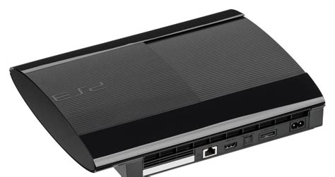 Black Playstation 3 Sony Ps3 Super Slim 1 Tb 94 Top Games Refurbished