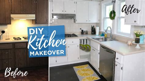 Kitchen Makeovers On A Budget Before And After