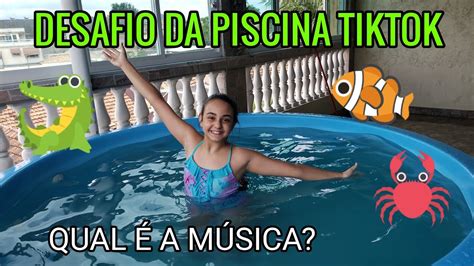 Mileninha 4.913.414 views2 years ago. DESAFIO DA PISCINA TIKTOK - HOLIDAY POOL CHALLENGE - QUAL É A MÚSICA? - YouTube