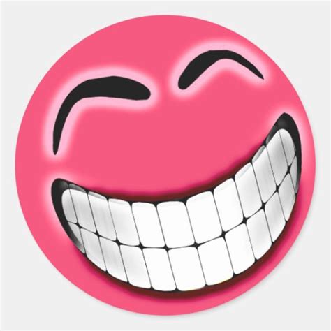 308 Big Smiley Face Stickers And Big Smiley Face Sticker Designs Zazzle