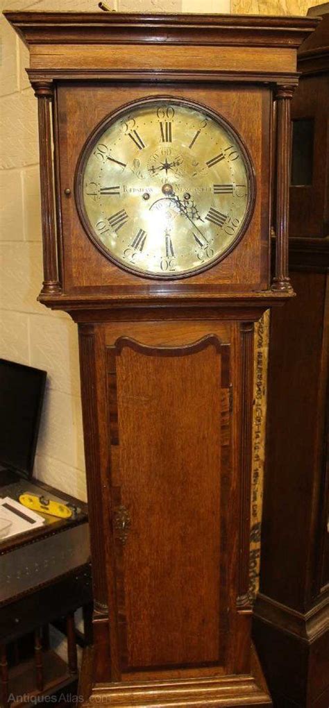 Antiques Atlas Oak Cabinet Crossbanding 8 Day Grandfather Clock
