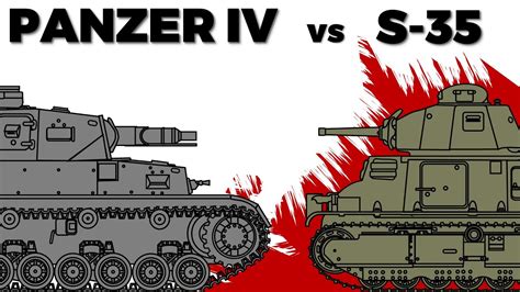 Panzer Iv Vs S 35 Somua Comparison In 1940 Youtube