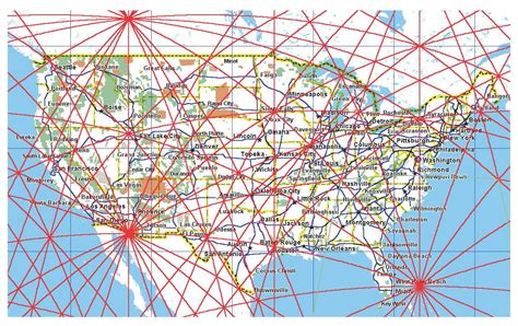 Ley Lines New York State Map