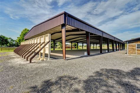 Covered Steel Riding Arena Steel Buildings Allied Steel Buildings