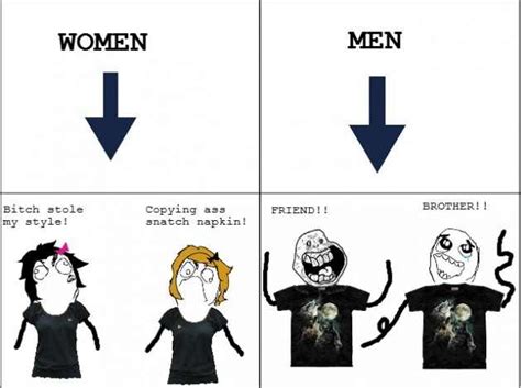 Men Vs Women Meme By Vizualswami Memedroid