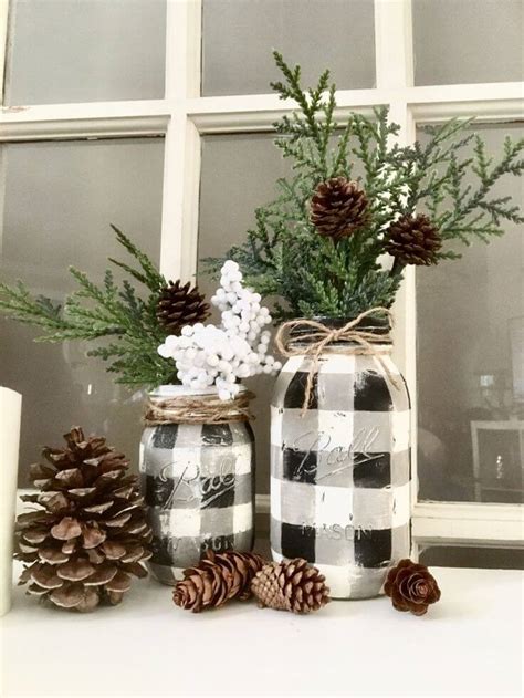 Photos of white house christmas decorations 2020 2021 winter. 38 Best Rustic Farmhouse Christmas Decor Ideas and Designs ...