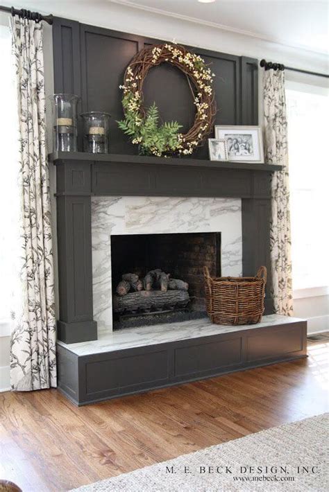 Fireplace Shelf Ideas Beautiful Mantels With Or Without A Fireplace