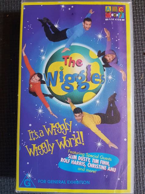 The Wiggles Its A Wiggly Wiggly World Vhs Video Abc For Kids Ebay