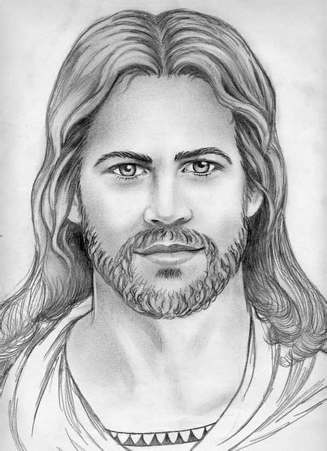 Drawing Of Christ Sketch Of Jesus Religious Art Savior Of The World