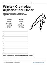 320 x 453 jpeg 66 кб. Winter Olympic Games Alphabetical Order Activity | Winter ...